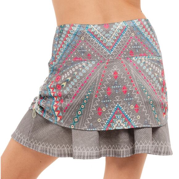Lucky in Love Desert Vibes Ruched Skort Tennis Golf Athletic Active XL - Picture 2 of 7